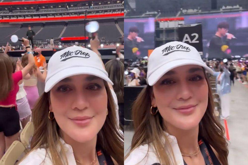 Luna Maya nonton konser BTS di Las Vegas (Instagram.com/lunamaya)