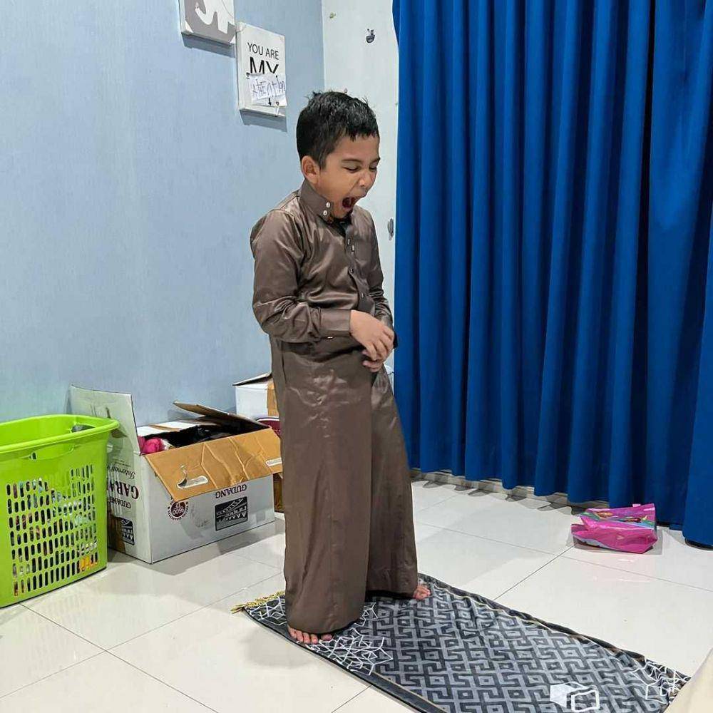 potret Adam (instagram.com/teukuwisnu)