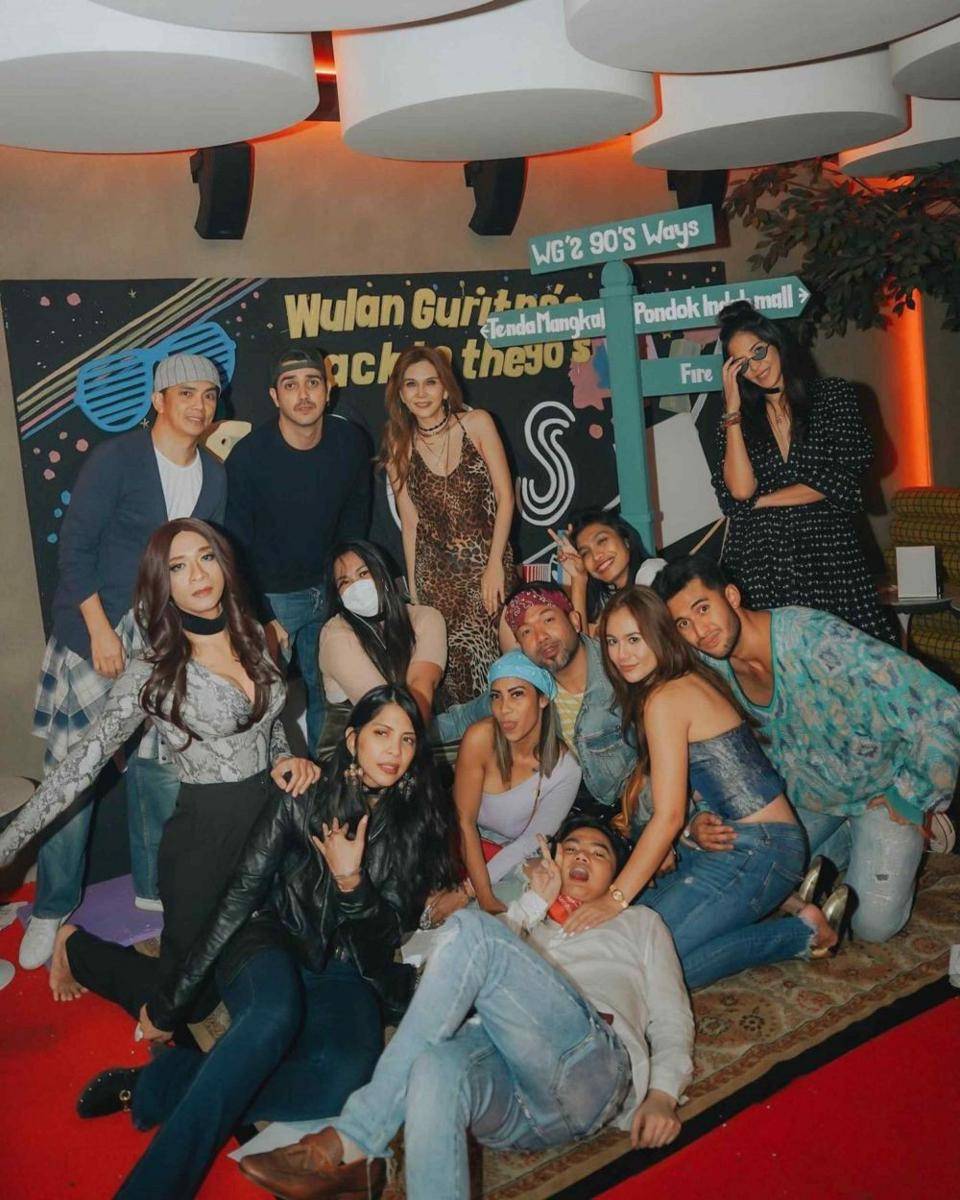 Ulang tahun ke-41 Wulan Guritno (Anggarcp via Instagram.com/naziracnoer/)