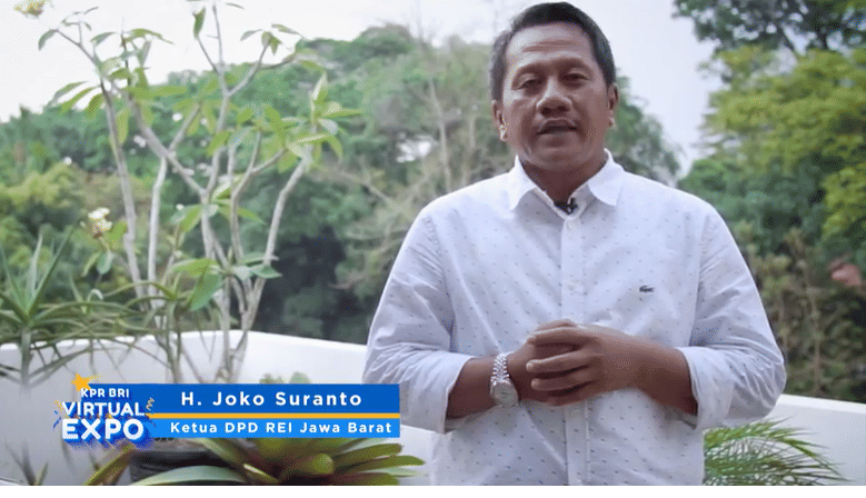 Ketua DPD REI Jawa Barat, Joko Suranto (dok. Vidio)