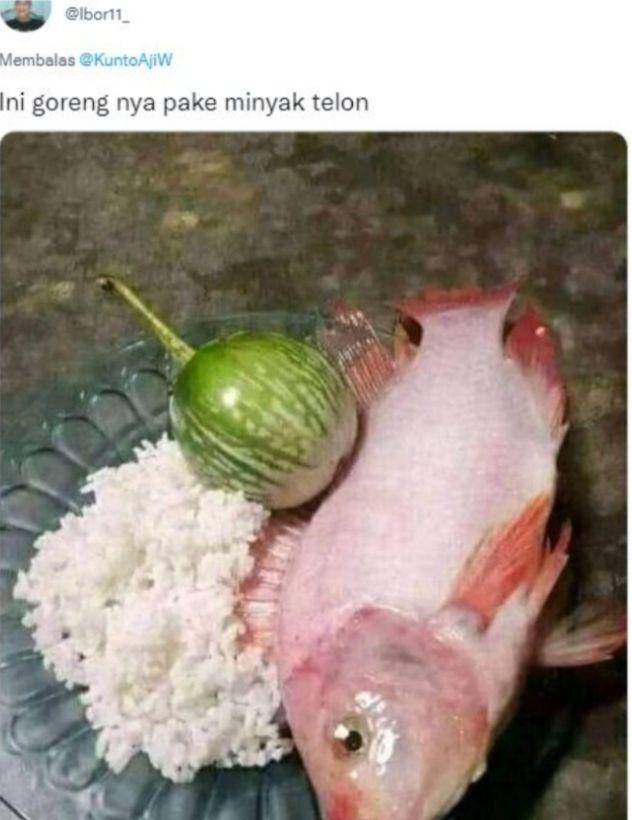 reaksi warganet akibat minyak goreng mahal (twitter.com/ibor11)