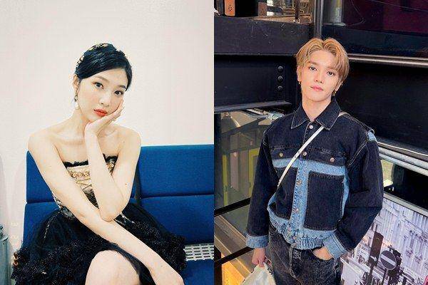 Joy Red Velvet dan Taeyong NCT (instagram.com/taeoxo_nct/instagram.com/_imyour_joy)