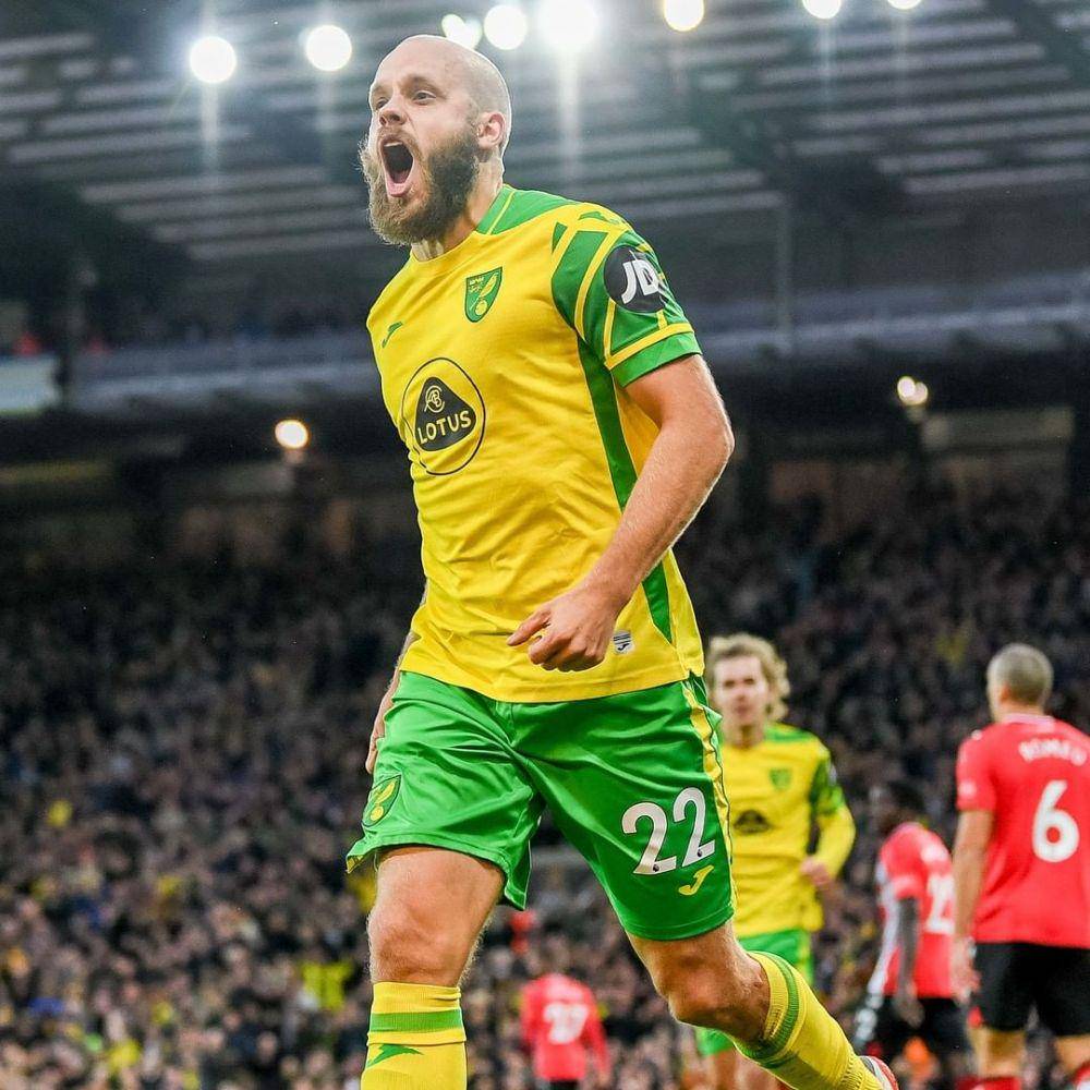 potret Teemu Pukki (instagram.com/norwichcityfc)