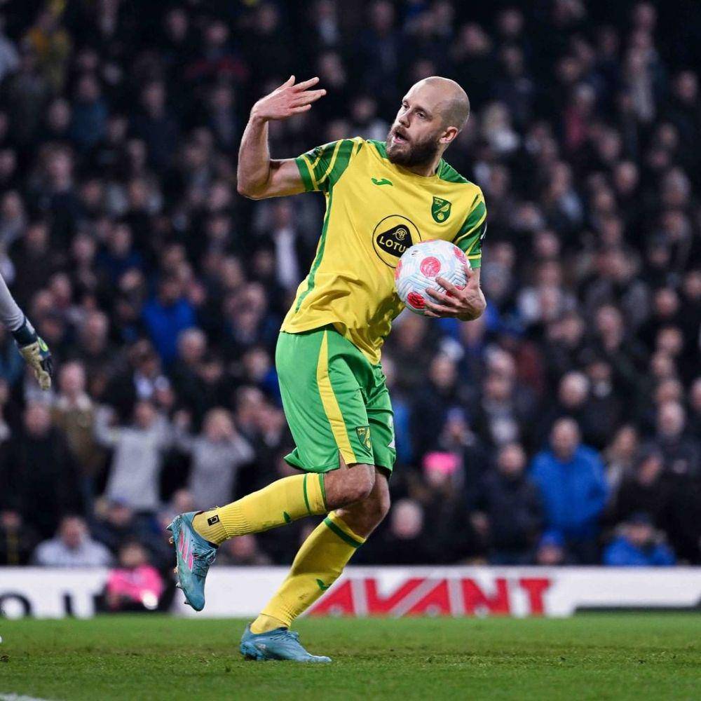 potret Teemu Pukki (instagram.com/norwichcityfc)