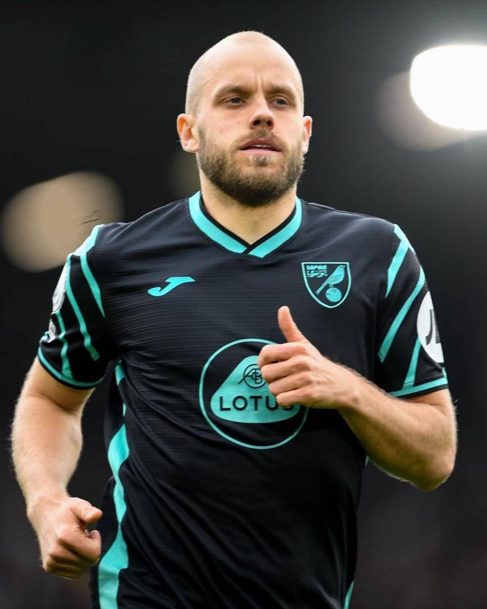 potret Teemu Pukki (instagram.com/norwichcityfc)