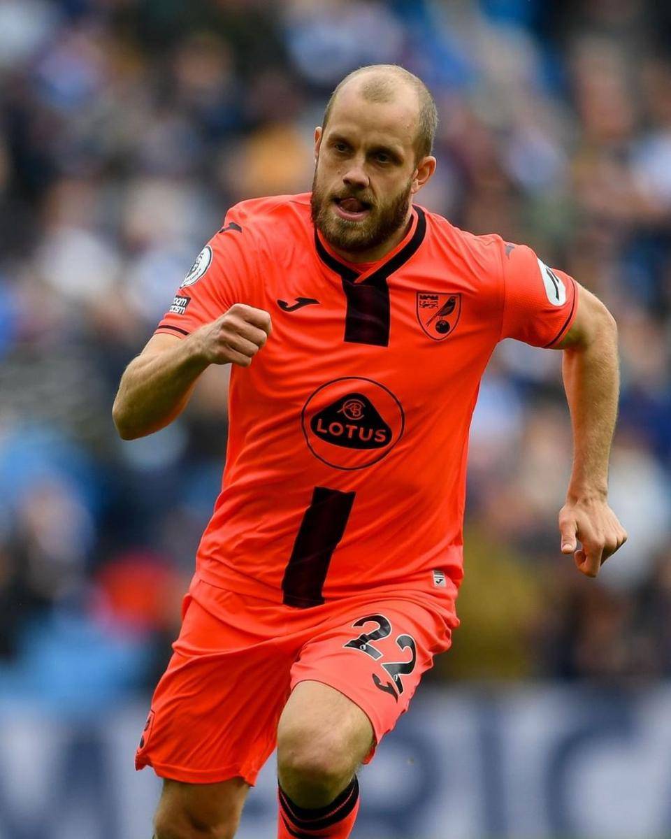 potret Teemu Pukki (instagram.com/norwichcityfc)