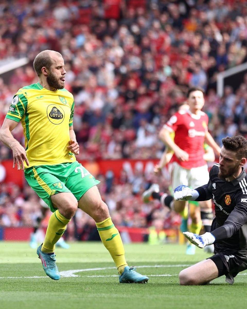 potret Teemu Pukki (instagram.com/norwichcityfc)