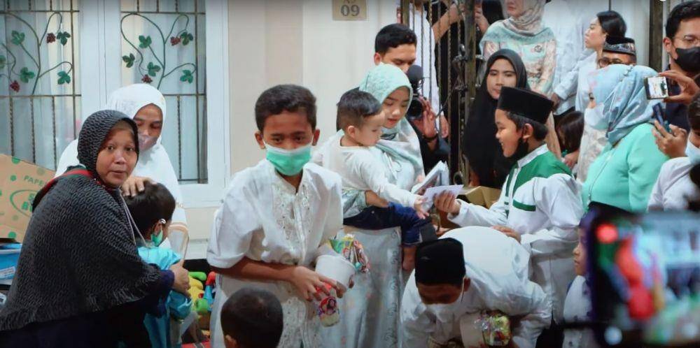 syukuran rumah baru Gala Sky (youtube/Fuji an)