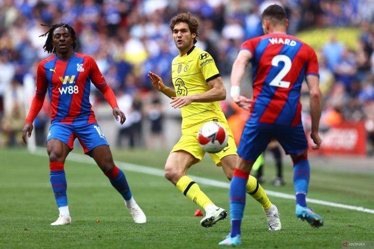Chelsea vs Crystal Palace di Piala FA. (ANTARA FOTO/Reuters-John Sibley)