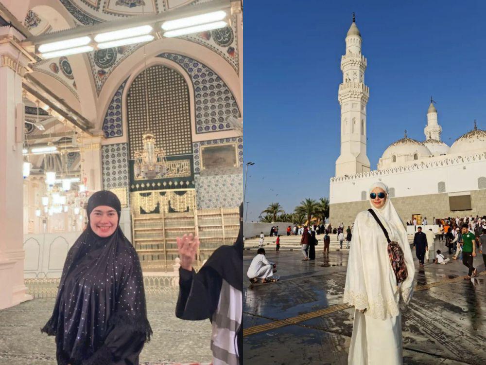 9 Potret Cathrine Wilson Ibadah Umrah di Bulan Ramadan, Tuai Pujian!