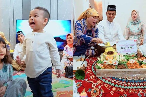10 Momen Syukuran Rumah Baru Gala Sky, Undang Anak Yatim Piatu
