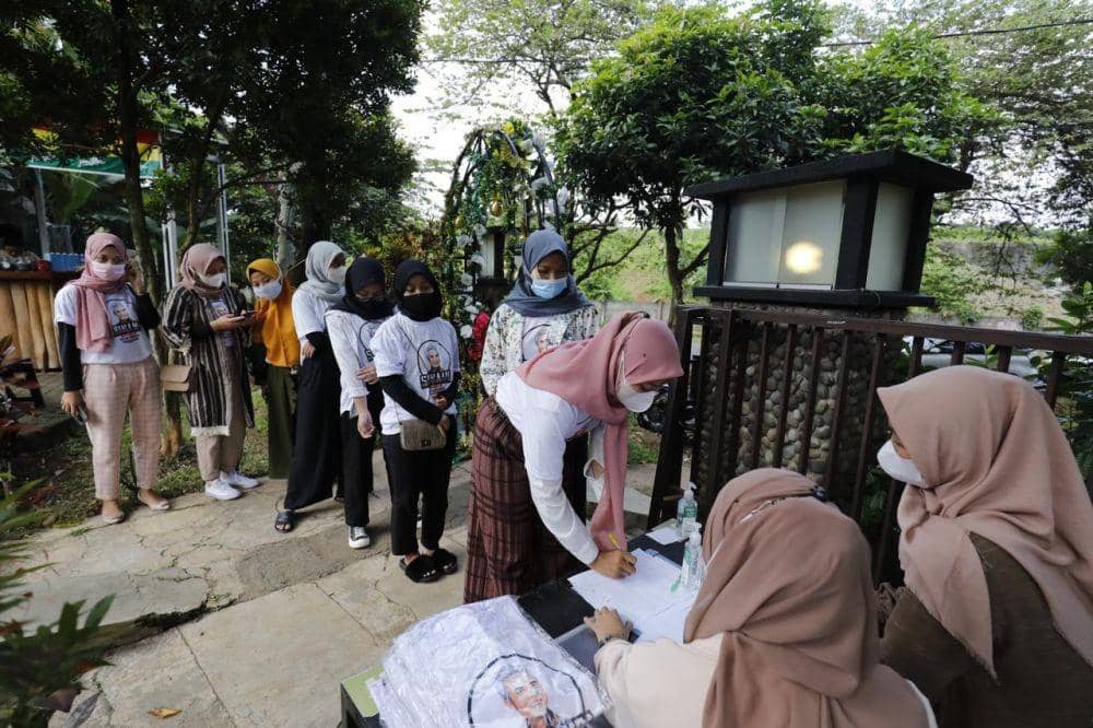 Anak Muda Relawan di Balikpapan Deklarasi Dukung Ganjar Pranowo