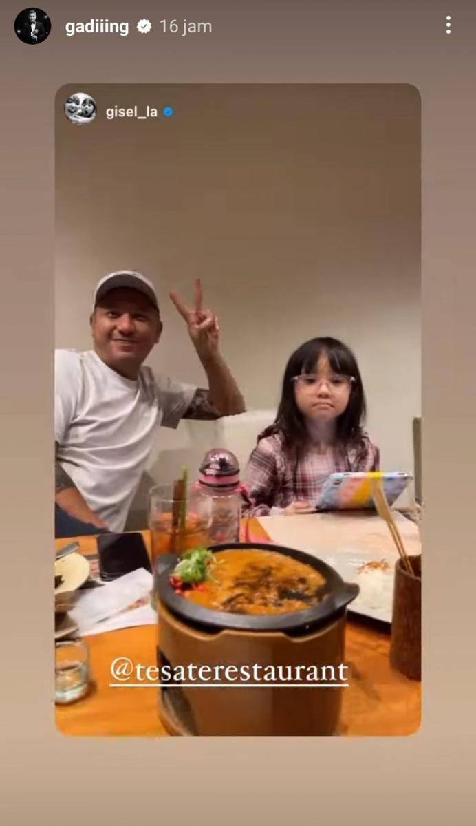 Gading Marten dan Gisel (Instagram.com/gisel_la)