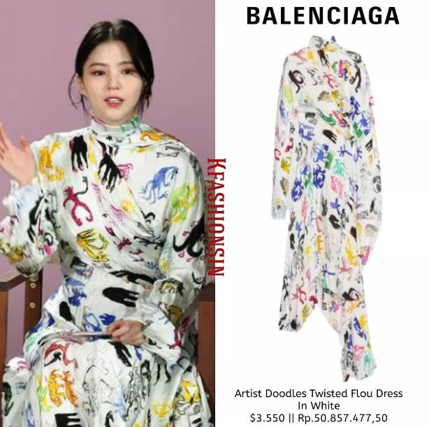 harga outfit Han So Hee di Soundtrack #1 (instagram.com/kfashionsin)