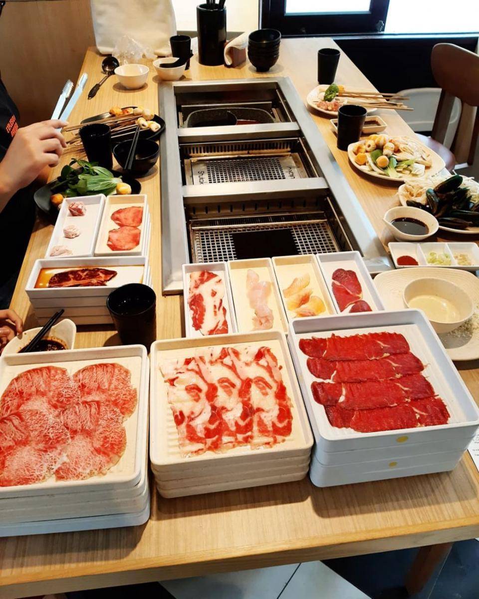 makanan di Shukaku Shabu BBQ (instagram.com/ranyjuly)
