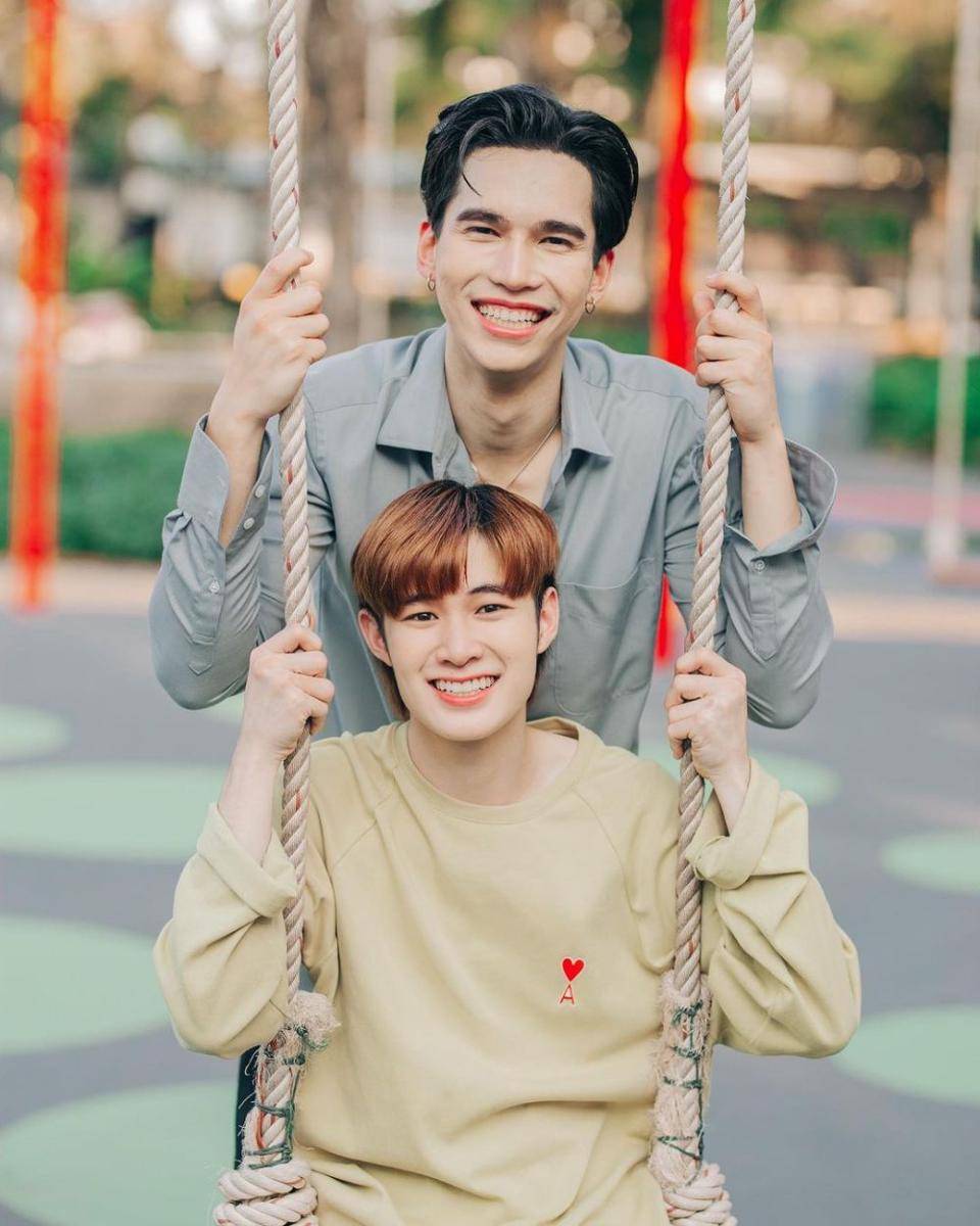 Nat Natasitt dan Max Kornthas (instagram.com/nat.natasit)