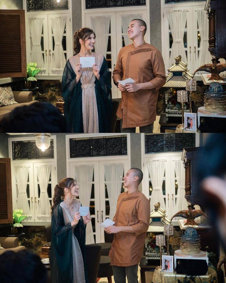 kolase potret ulang tahun Fardhan Khan (instagram.com/mikailapatritz)