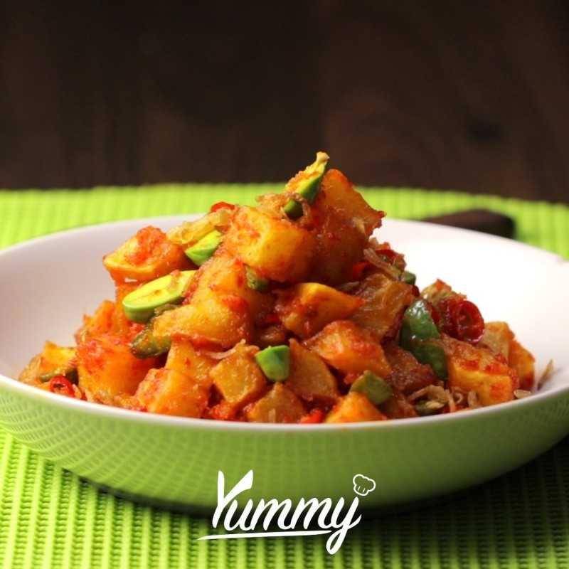 ilustrasi sambal kentang (Yummy)