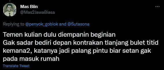 Efek kocak buah kecubung (twitter.com/Mas2JawaBiasa)
