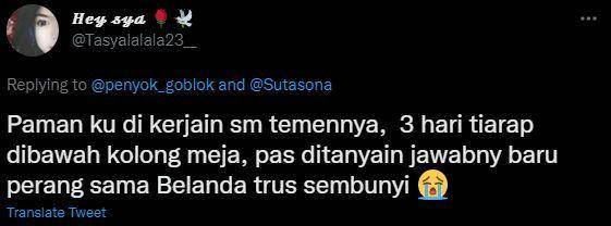 Efek kocak buah kecubung (twitter.com/Tasyalalala23__)