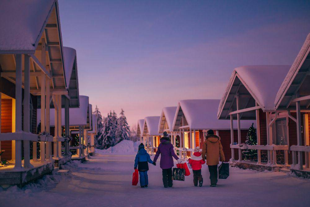 fenomena polar night di Finlandia (dok. Visit Rovaniemi)