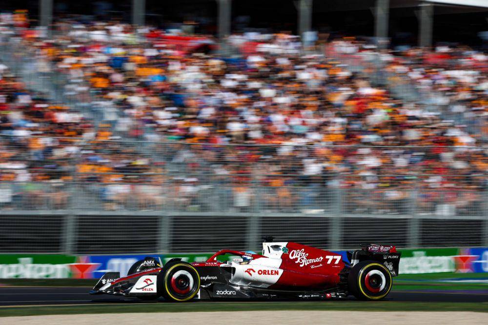 Bottas pada balapan GP Australia 2022 (twitter.com/alfaromeoorlen)
