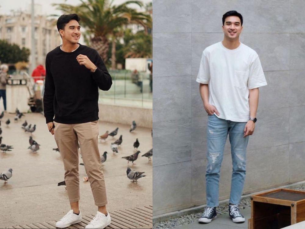 9 Inspirasi Outfit Hangout ala Aktor Ibrahim Risyad, Simpel!