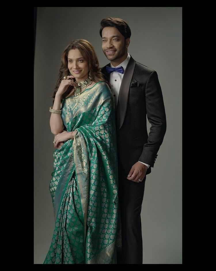 Ankita Lokhande dan suami (instagram.com/lokhandeankita)