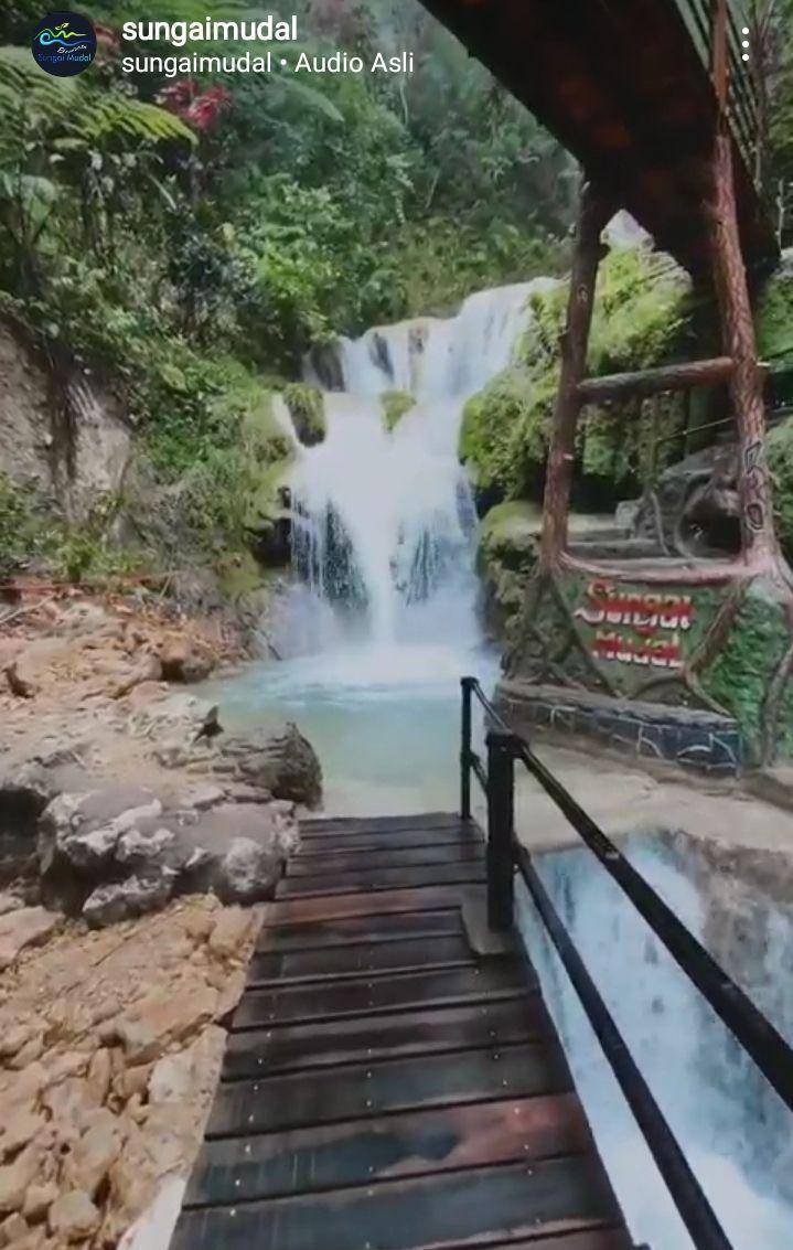 potret Taman Sungai Mudal (instagram.com/sungaimudal)