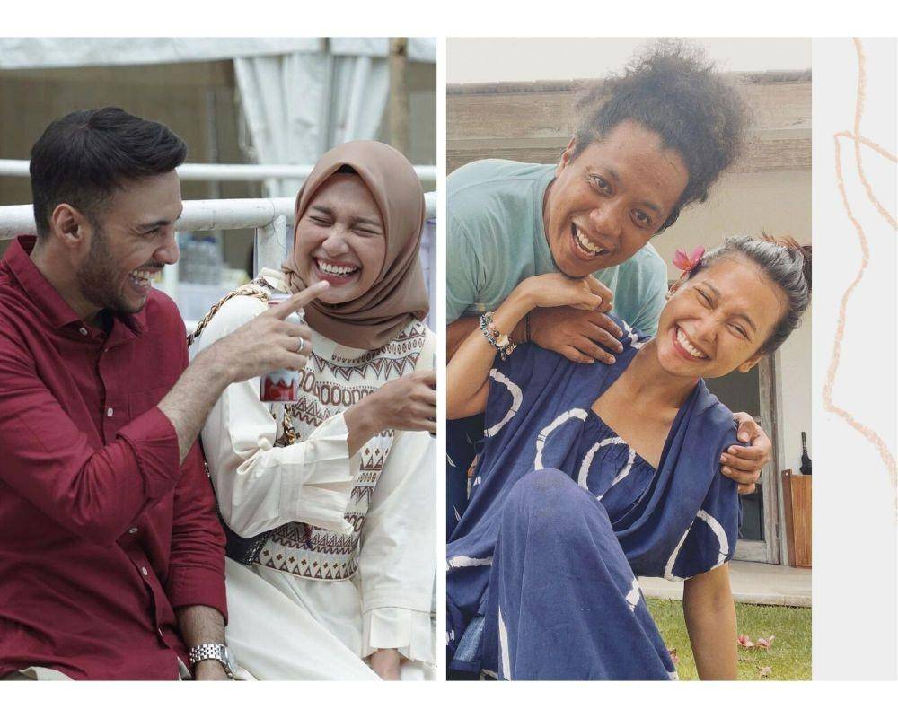 Refal Hady dan Indah Permatasari di Wedding Agreement (instagram.com/indahpermatas) - Indah Permatasari dan Arie Kriting (instagram.com/indahpermatas)