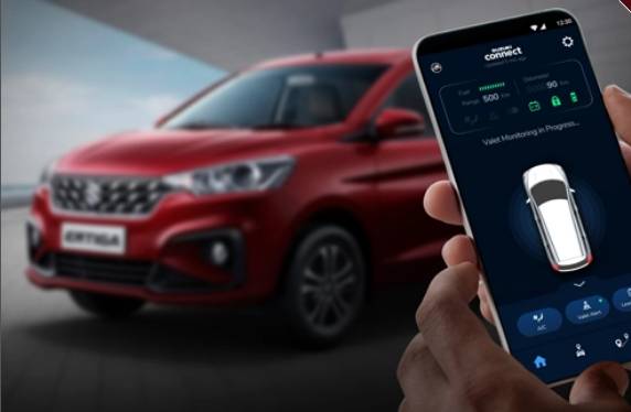 Fitur Suzuki Connect di Ertiga Smart Hybrid (Maruti Suzuki)