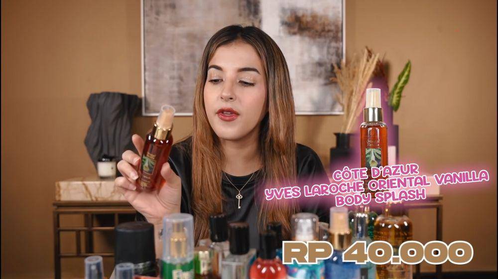 rekomendasi parfum Tasya Farasya (youtube.com/tasya farasya)