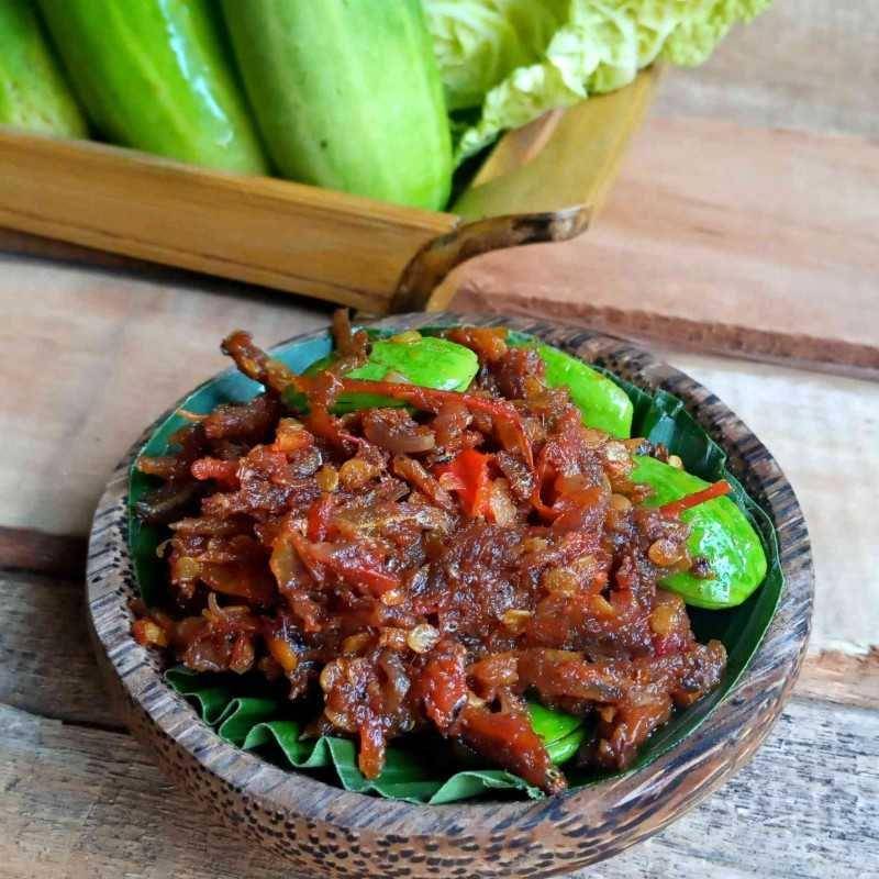 ilustrasi sambal bawang teri petai (Yummy/Hana Arnien)