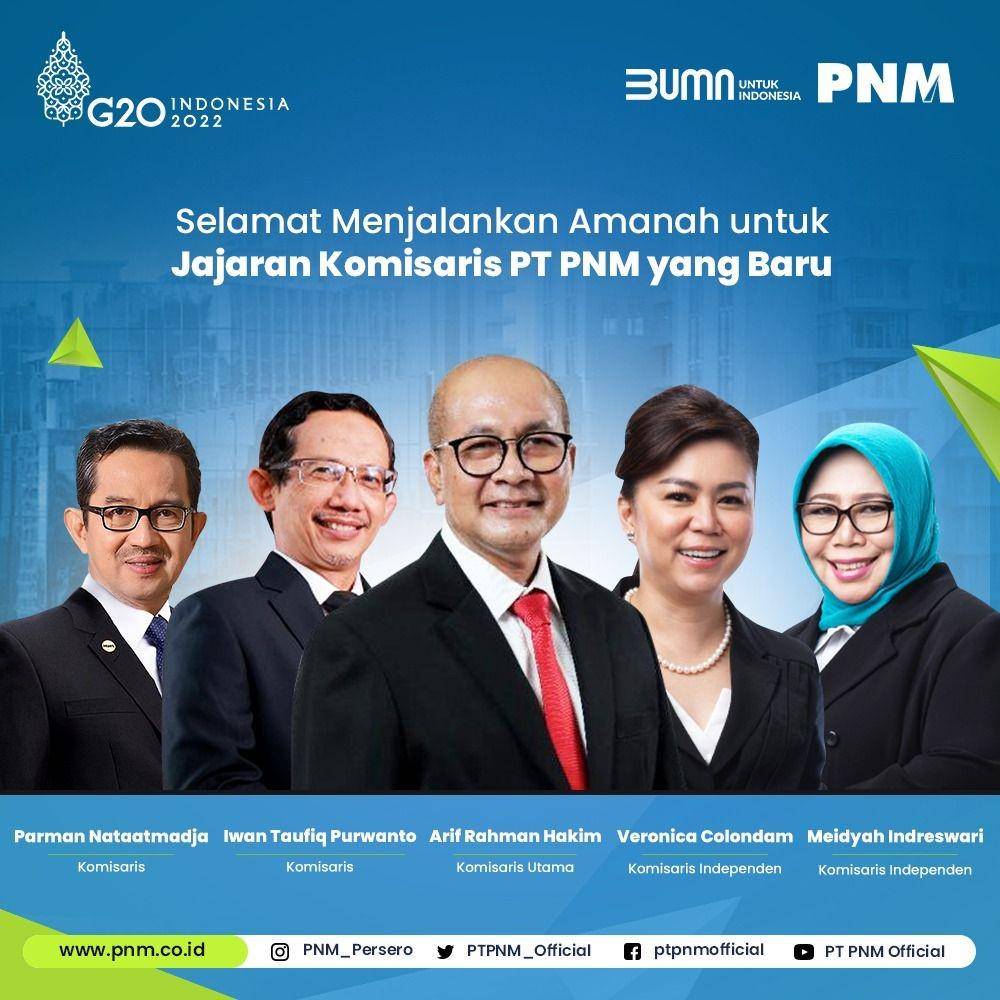 Jajaran Komisaris PNM (Dok. PNM)