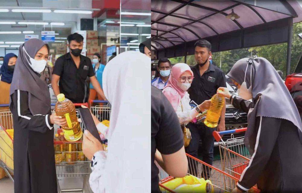 Ria Ricis belanja sampai bagi-bagi minyak (YouTube.com/Ricis Official/)
