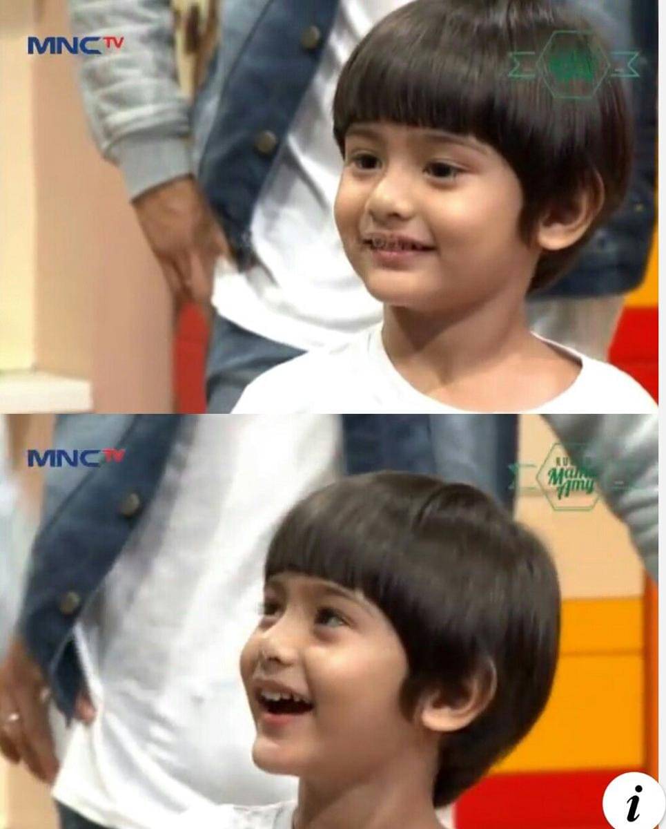 potret King Faaz saat masih TK (youtube.com/Rumah Seleb MNCTV)