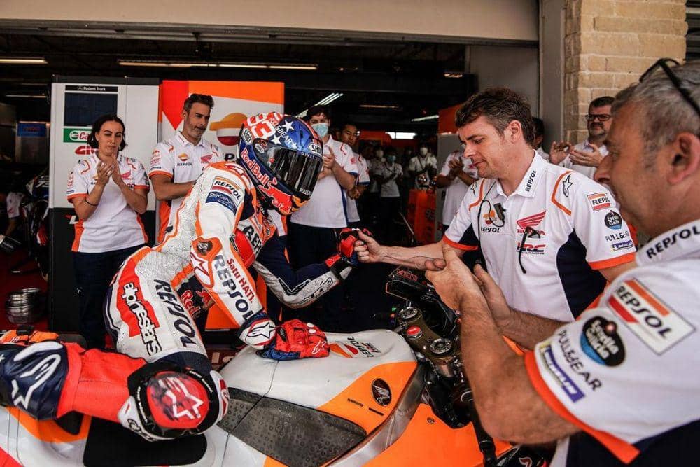 Tekad Marc Marquez Mencicipi Podium di Portimao