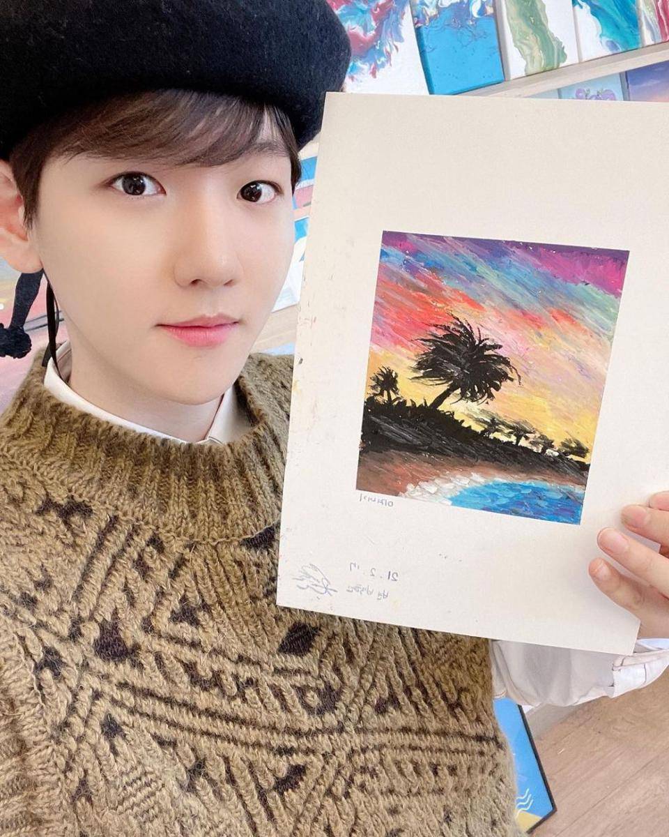 potret Baekhyun EXO (instagram.com/weareone.exo)