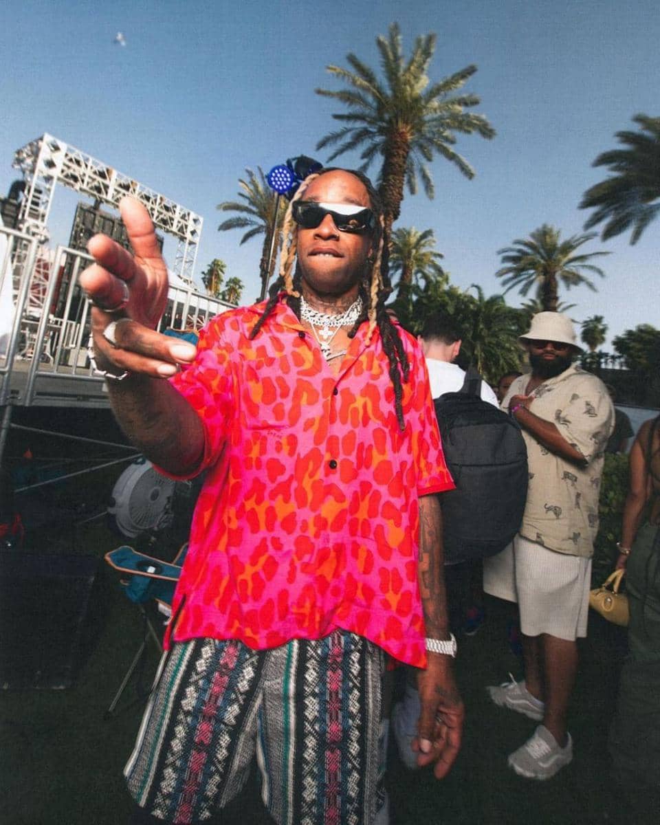 potret Ty Dolla $ign di Coachella 2022 (instagram.com/revolve)