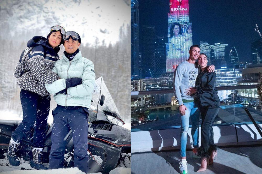 10 Potret Cristiano Ronaldo dan Georgina, Kehilangan Satu Anaknya