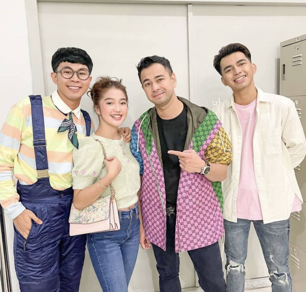 Raffi Ahmad, Dimas, dan Chika (instagram.com/dimas_baam)