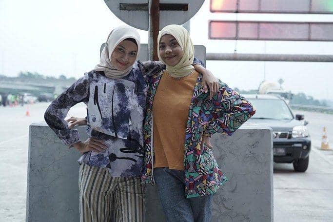 Tari dan Ami (Sahabatnya) di Wedding Agreement The Series (instagram.com/indahpermatas)