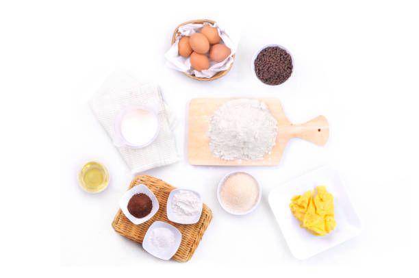 Illustrasi bahan kue (iStock.com/wisnu83)