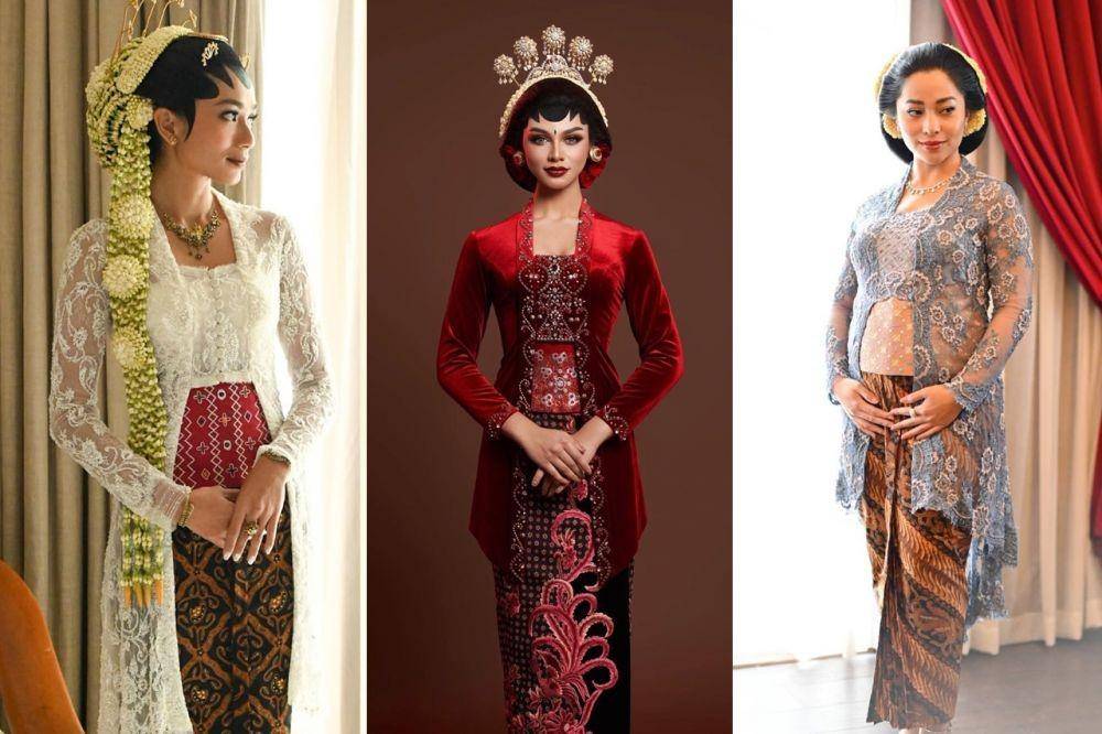 Kebaya dengan Angkin (instagram.com/jihanealmira )