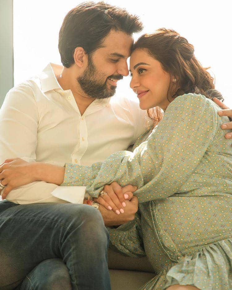 Kajal Aggarwal dan suami (instagram.com/kajalaggarwalofficial)