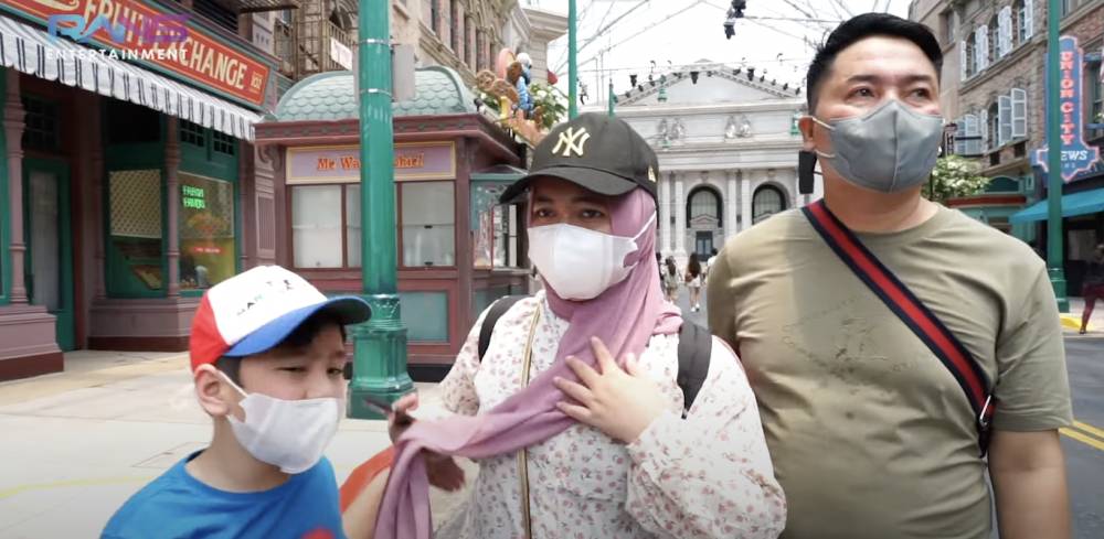 Potret Rafathar di Universal Studio (YouTube.com/Rans Entertainment)