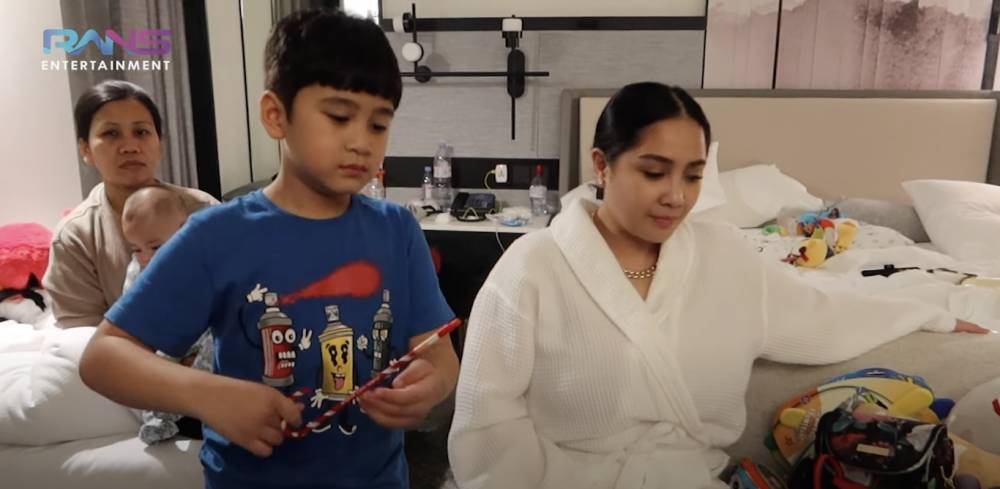 Potret Rafathar di Universal Studio (YouTube.com/Rans Entertainment)