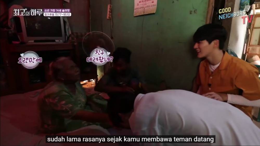 cuplikan Jaemin dan Jeno bakti sosial di Indonesia (youtube.com/굿네이버스_official)
