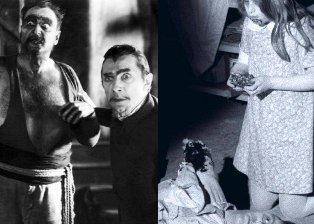 cuplikan film White Zombie dan Night of the Living Dead (dok. Halperin Productions/White Zombie | dok. Continental Distributing/Night of the Living Dead)