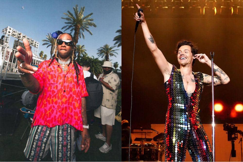 9 Outfit Seleb Pria di Coachella 2022, Nyentrik dan Out of The Box!